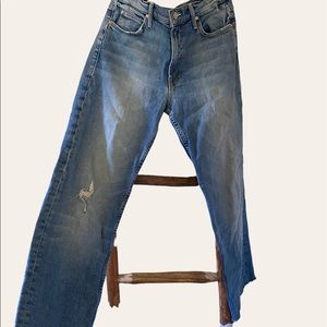 Mother Superior Jeans “The Duster Cuff Fray” Gospel Grace